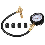 Giantz 2-in-1 Tyre Deflator with Built-in Pressure Gauge - Front View