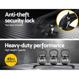 Adjustable Aluminium Car Roof Rack Cross Bars - 90cm, Lockable with 75kg Capacity - 45-Degree Angle