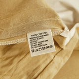 Sunny Yellow Soft Cotton Double Quilt Set by Cosy Club - Close-Up Angle