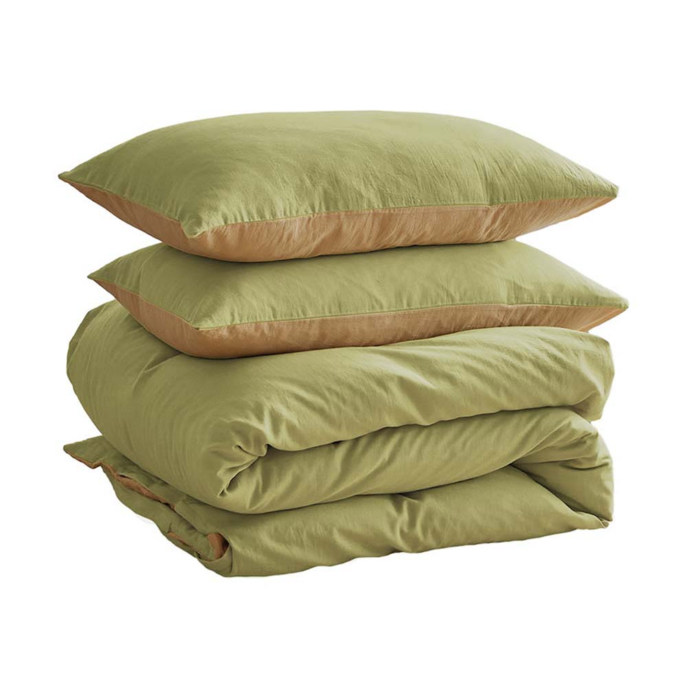 Cozy Club Yellow King Washed Cotton Quilt Set for Ultimate Comfort