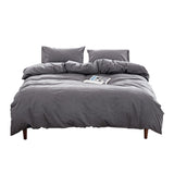 Plush Cotton Quilt Set in Black for Queen Beds - Extra Image