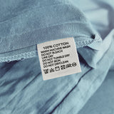 Serene Blue Plush Cotton Quilt Set for Queen Size Beds - Close-Up Angle