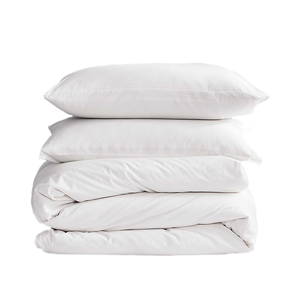 Elegant White Queen Size Hypoallergenic Cotton Quilt Set for Ultimate Comfort