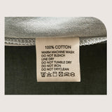 Plush Cotton Quilt Cover Set in Green and Beige for Single Bed - Close-Up Angle