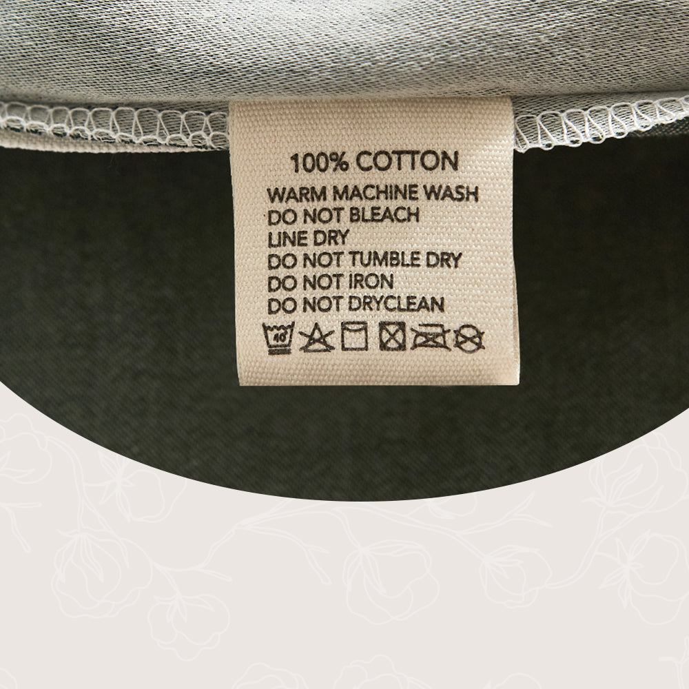 Cosy Club Double Cotton Bedding Set in Serene Green and Beige for Luxurious Comfort