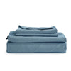 Cosy Club Washed Cotton Sheet Set Blue King