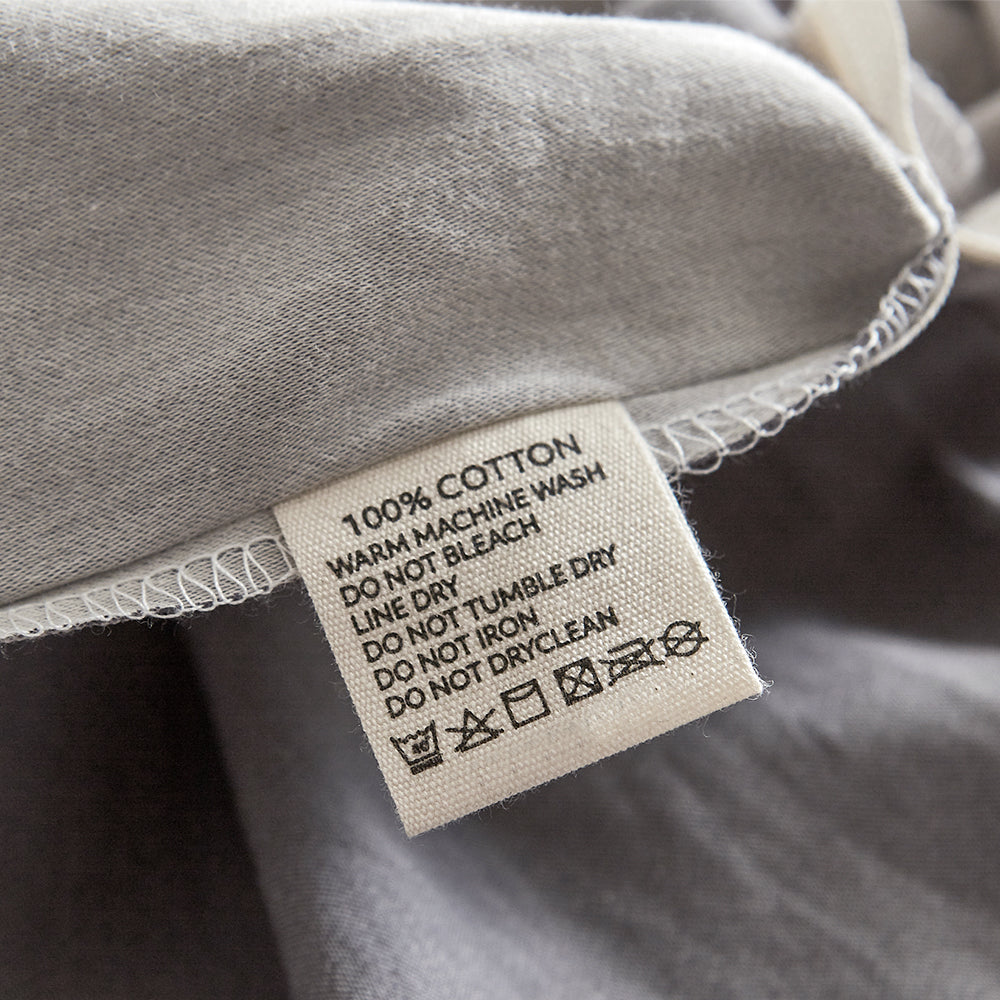 Cosy Club Grey Dual King Washed Cotton Sheet Set for Ultimate Comfort
