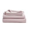 Cosy Club Washed Cotton Sheet Set Queen Purple