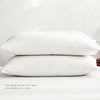 Cosy Club Sheet Set Bed Sheets Set Queen Flat Cover Pillow Case White Essential