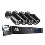 UL-Tech 1080P 8-Channel All-Weather CCTV Security System with 1TB Storage - Side View