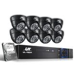 UL-Tech 1080P 8-Channel CCTV Security System with 2TB HDD and 8 Cameras