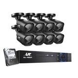 1080P HD 8-Channel UL-Tech CCTV Surveillance System with 1TB Hard Drive and Motion Detection - Front View