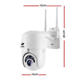 Advanced UL-Tech 1080P Wireless Outdoor IP Camera with Night Vision and PTZ Functionality - Front View