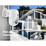 Advanced UL-Tech 1080P Wireless Outdoor IP Camera with Night Vision and PTZ Functionality - 45-Degree Angle