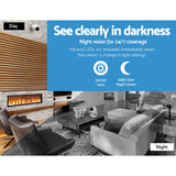 UL-Tech HD 1080P Wireless Security IP Camera - Baby Monitor & CCTV System in White - Top-Down View