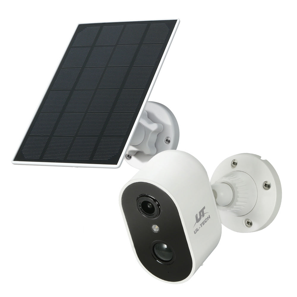 UL-Tech 1080P Rechargeable Outdoor Solar Security Camera with Wireless Connectivity