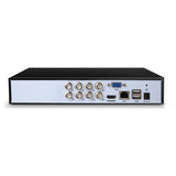 Smart 8-Channel Surveillance DVR with Remote Access and Motion Detection - Side View
