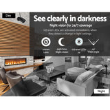 UL-TECH 3MP 8-Channel Wireless Surveillance System with NVR - Close-Up Angle