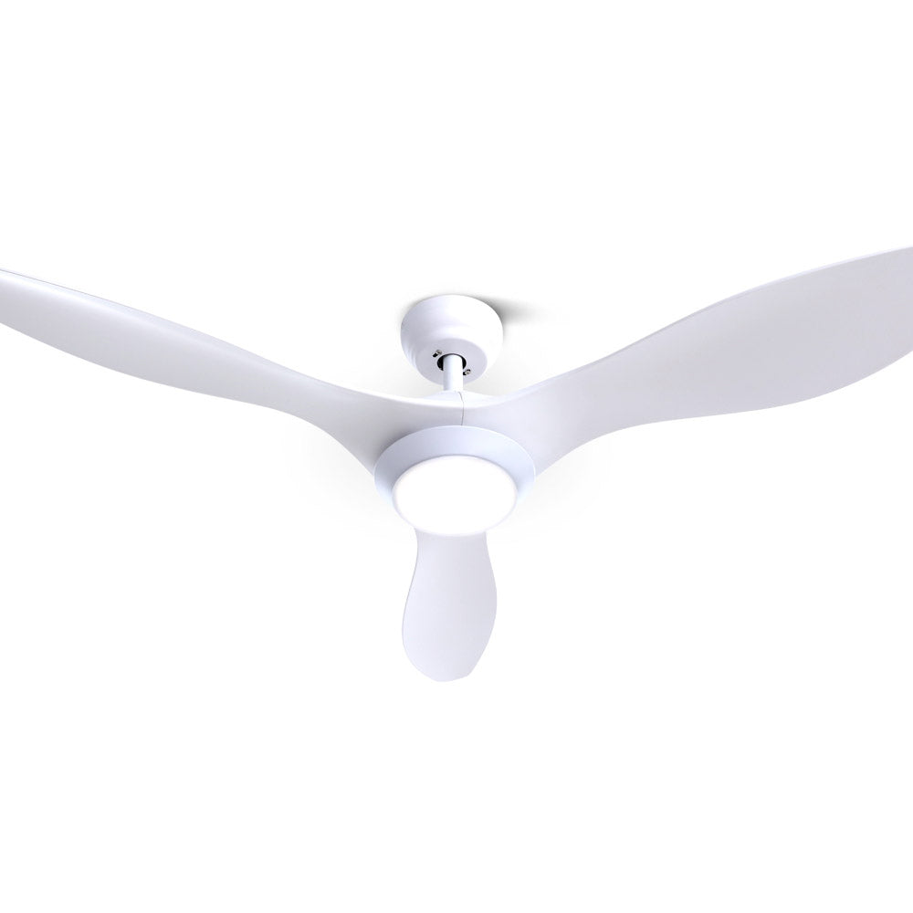 Remote-Controlled 52'' DC Motor Ceiling Fan with LED Light and 5 Speed Settings