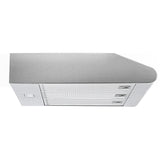 Comfee 900mm Stainless Steel Kitchen Range Hood with 4 Activated Charcoal Filters - Close-Up Angle