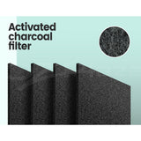 Comfee Replacement Activated Charcoal Filters for Ductless Range Hood - 4 Pack - Rear View