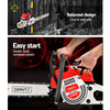 Giantz 88CC Commercial Petrol Chainsaw - Red & White