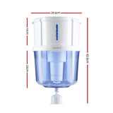 Comfee 15L Water Purifier Dispenser with Advanced Filtration System - Top-Down View