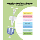 Comfee 15L Water Purifier Dispenser with Advanced Filtration System - Close-Up Angle