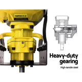 80CC Petrol Engine Post Hole Digger - Powerful Earth Auger Motor - Side View