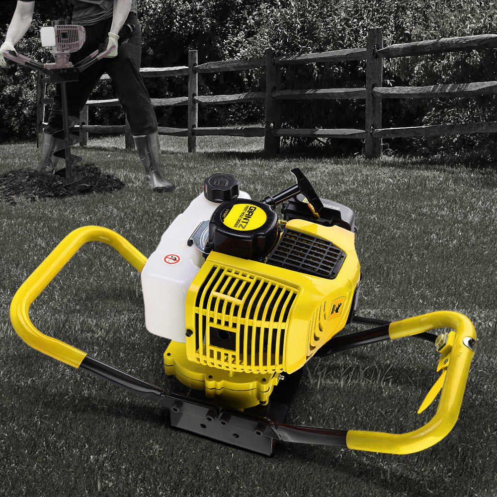 80CC Petrol Engine Post Hole Digger - Powerful Earth Auger Motor