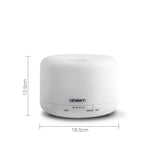 Devanti 500ml Multifunctional Aroma Diffuser - White - Top-Down View