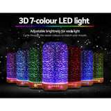 Devanti 4-in-1 Ultrasonic Essential Oil Diffuser with 3D Lighting and Humidifier - Front View