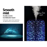 Devanti 4-in-1 Ultrasonic Essential Oil Diffuser with 3D Lighting and Humidifier - Rear View