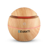 Devanti Aroma Diffuser Aromatherapy Light Wood 130ml