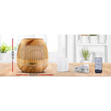Devanti 4-in-1 Essential Oil Diffuser with LED Night Light and Humidifier - 400ml Capacity - Side View