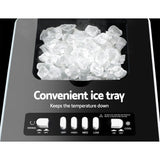 Portable 4-in-1 Evaporative Air Cooler and Humidifier with 6L Water Tank - Top-Down View