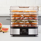 Devanti 7-Tray Stainless Steel Food Dehydrator - Silver
