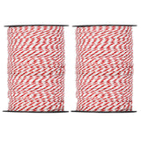 Giantz Electric Fence Poly Rope 2x 500M - Front View