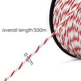 Giantz Electric Fence Poly Rope 2x 500M - Close-Up Angle