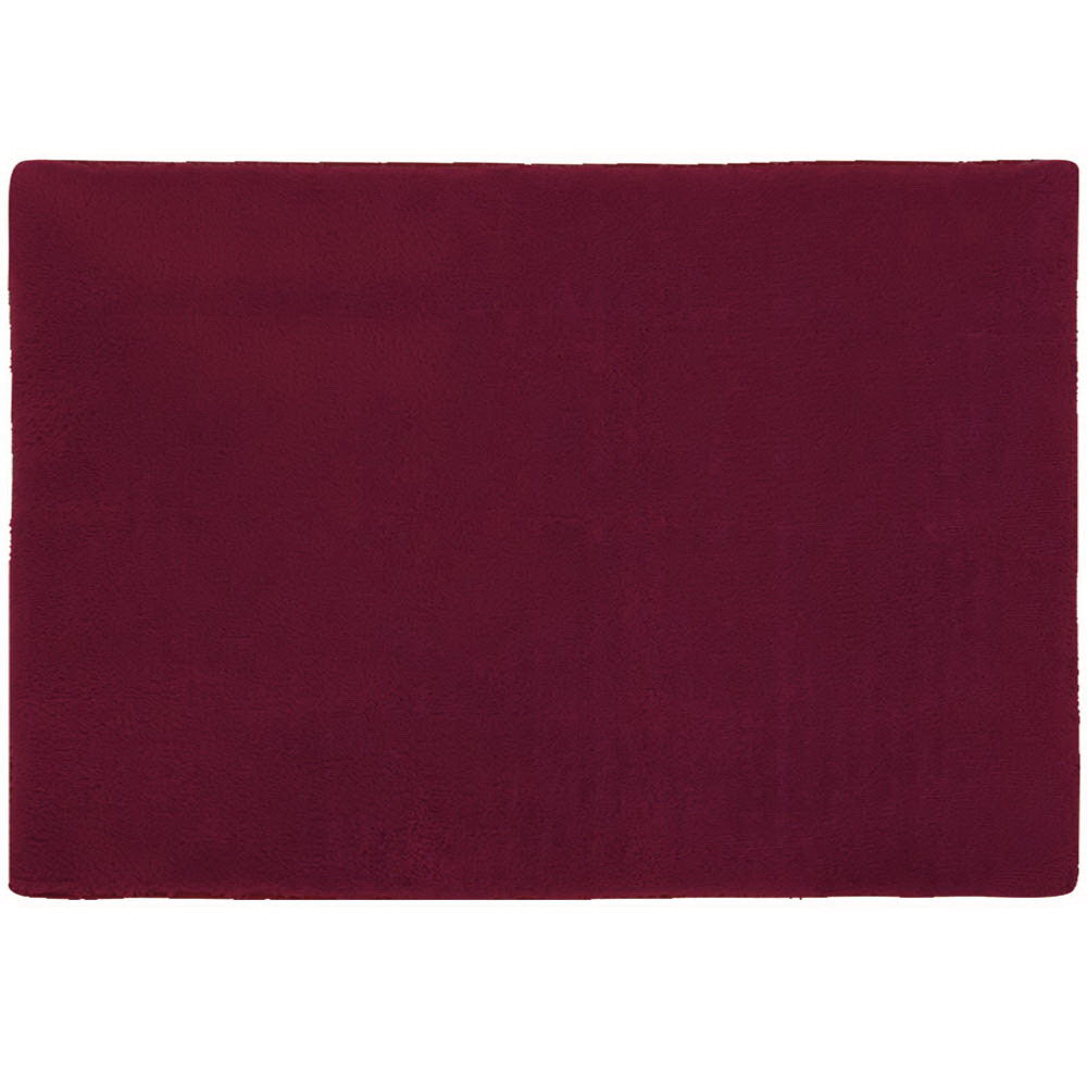 Artiss Extra Large Burgundy Shaggy Carpet 160 x 230 cm Ultra Plush Floor Mat for Living Room