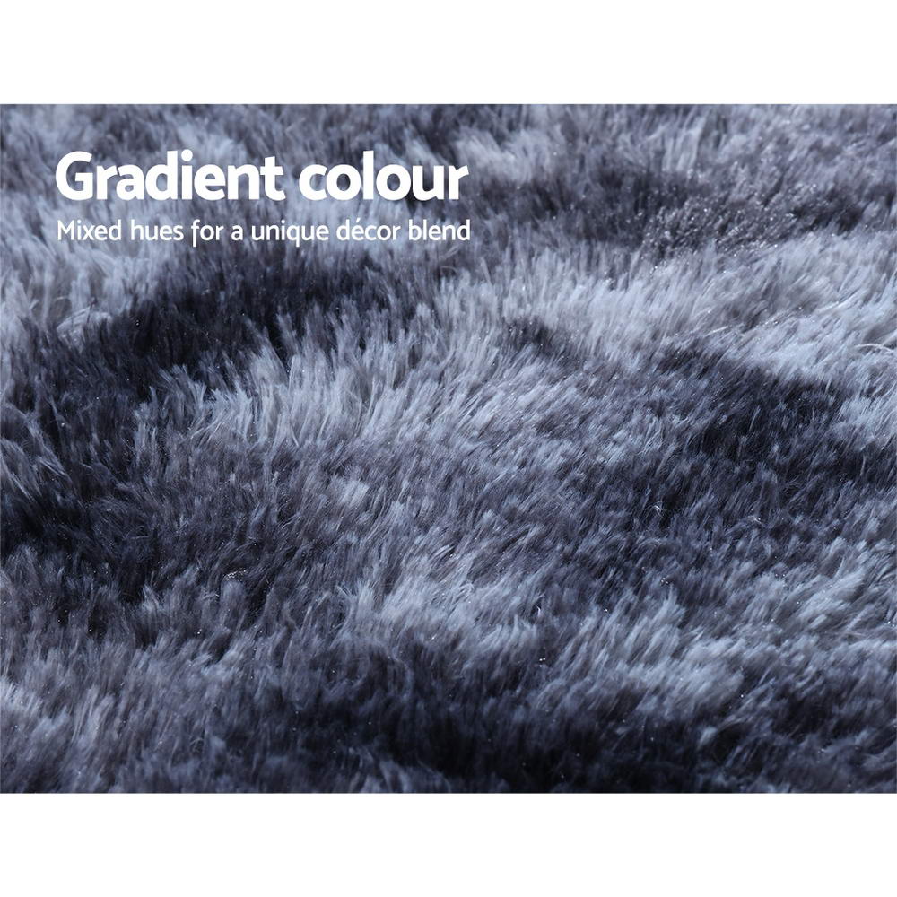 Artiss Luxurious Shaggy Gradient Rug 160 x 230 cm for Bedroom and Living Room Décor