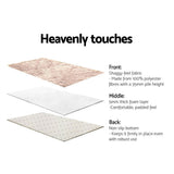 Artiss Luxurious Soft Shag Area Rug - Extra Large 200x230cm Non-Slip Design - Rear View