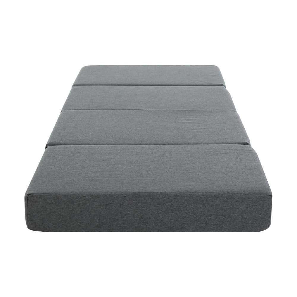 Giselle Bedding Portable Folding Foam Mattress for Versatile Sleeping and Seating Solutions