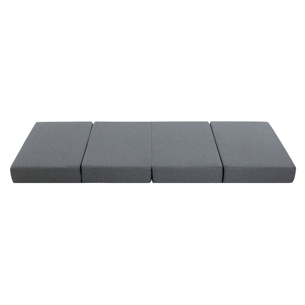 Giselle Bedding Portable Folding Foam Mattress for Versatile Sleeping and Seating Solutions