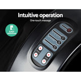 Livemor Black Electric Foot Massager - 45-Degree Angle