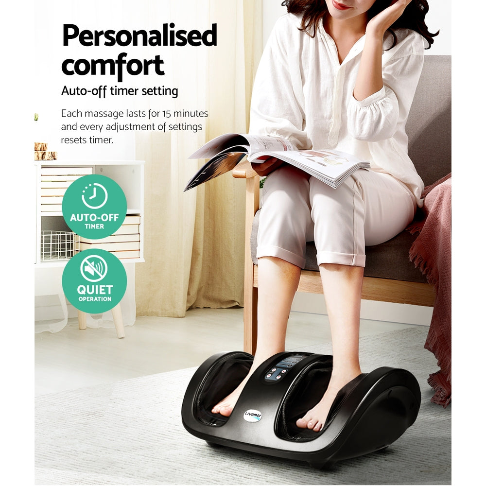 Livemor Black Electric Foot Massager