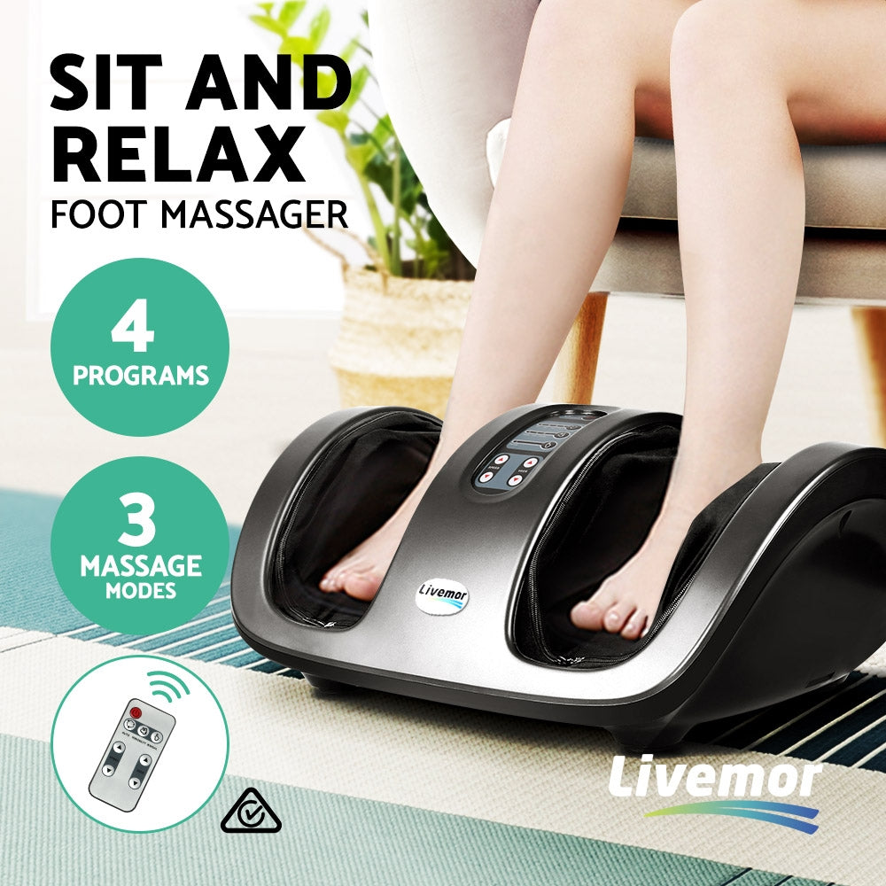 Charcoal Livemor Foot Relaxation Massager