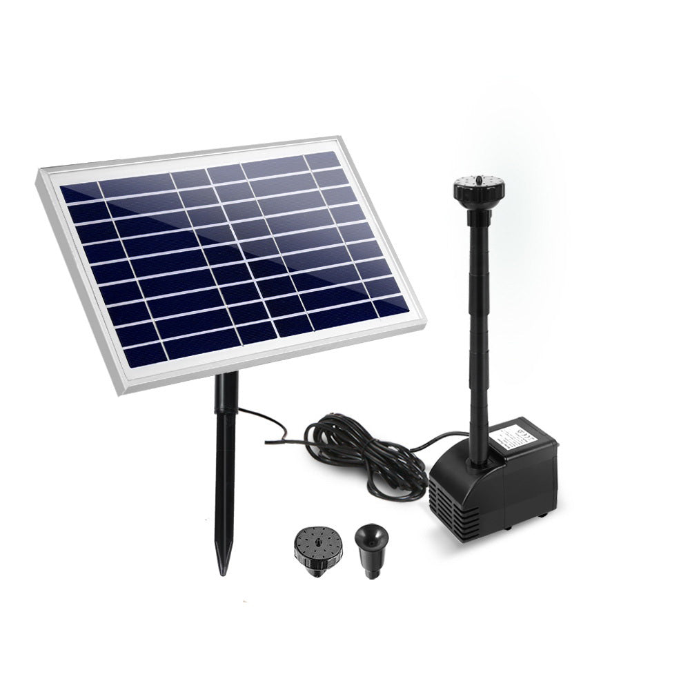 Gardeon Eco-Friendly Solar Submersible Fountain Pump with 6.6FT Lift and Simple Setup