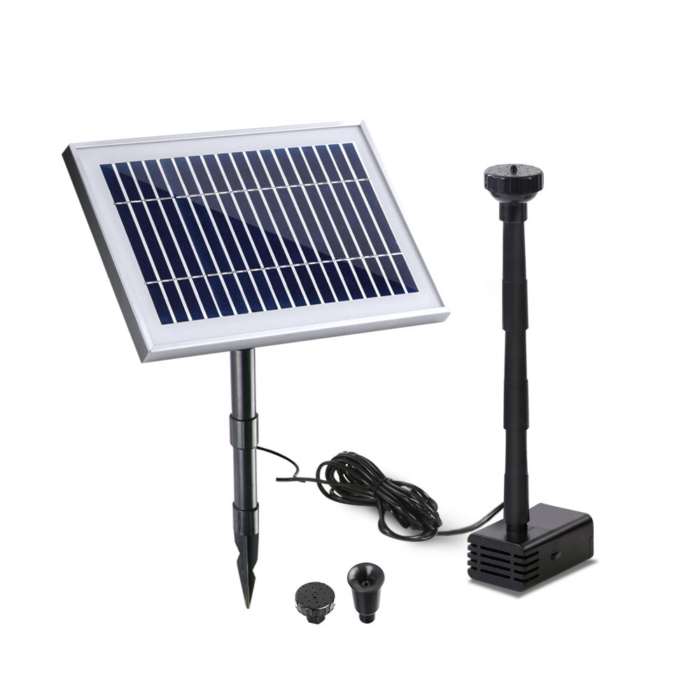 Gardeon Eco-Friendly Solar Fountain Pump with 4.6FT Water Lift for Stunning Garden Displays