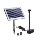 Gardeon Eco-Friendly Solar Fountain Pump with 4.6FT Water Lift for Stunning Garden Displays - Front View